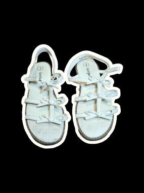 Cat & Jack White Bow-Strap Girls' Sandals